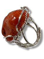 Anello Mandile 1922 Donna Coralli in Argento Corallo 2MANCO4 - 2MANCO4